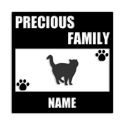 ブリティッシュショートヘア 文字入れ可能 ペット 猫 カッティング ステッカー (st-137-167)