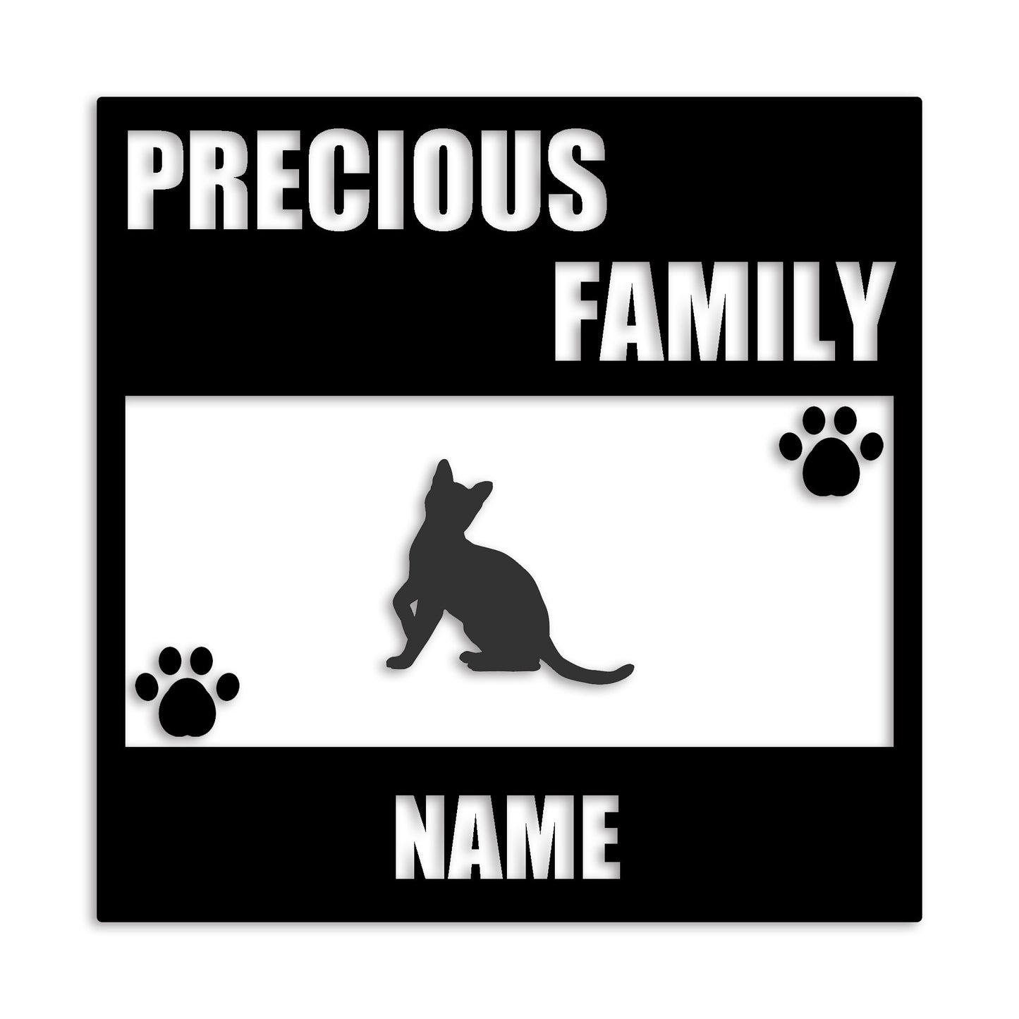 ベンガル 文字入れ可能 ペット 猫 カッティング ステッカー (st-137-170)