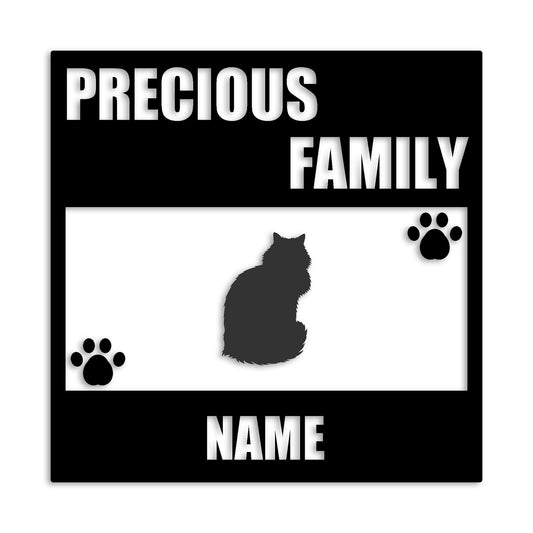 メインクーン 文字入れ可能 ペット 猫 カッティング ステッカー (st-137-173)