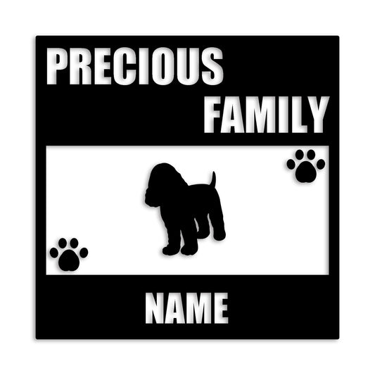 コッカースパニエル 文字入れ可能 カッティングステッカー st-137-25