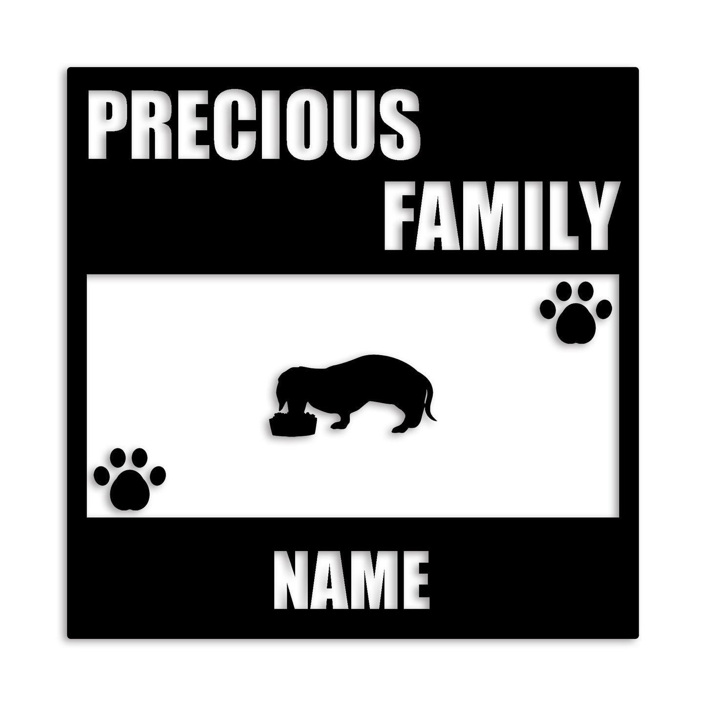 ダックスフンド 文字入れ可能 ペット 犬 カッティング ステッカー (st-137-44)