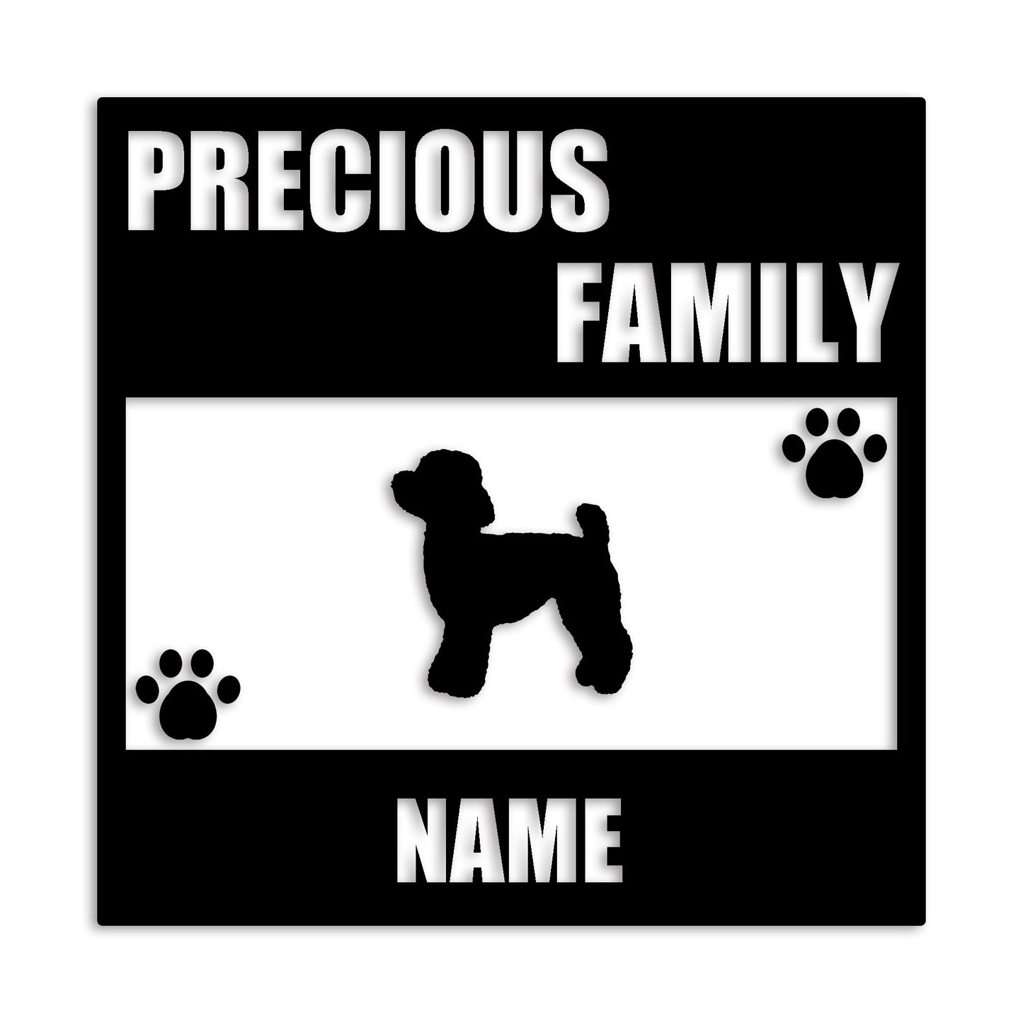 トイプードル 文字入れ可能 ペット 犬 カッティング ステッカー (st-137-56)