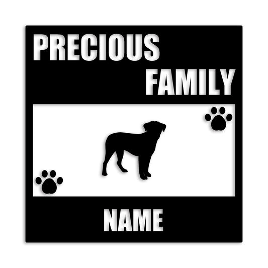 ボーダーテリア 文字入れ可能 ペット 犬 カッティング ステッカー (st-137-95)