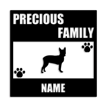 ボストンテリア 文字入れ可能 ペット 犬 カッティング ステッカー (st-137-98)