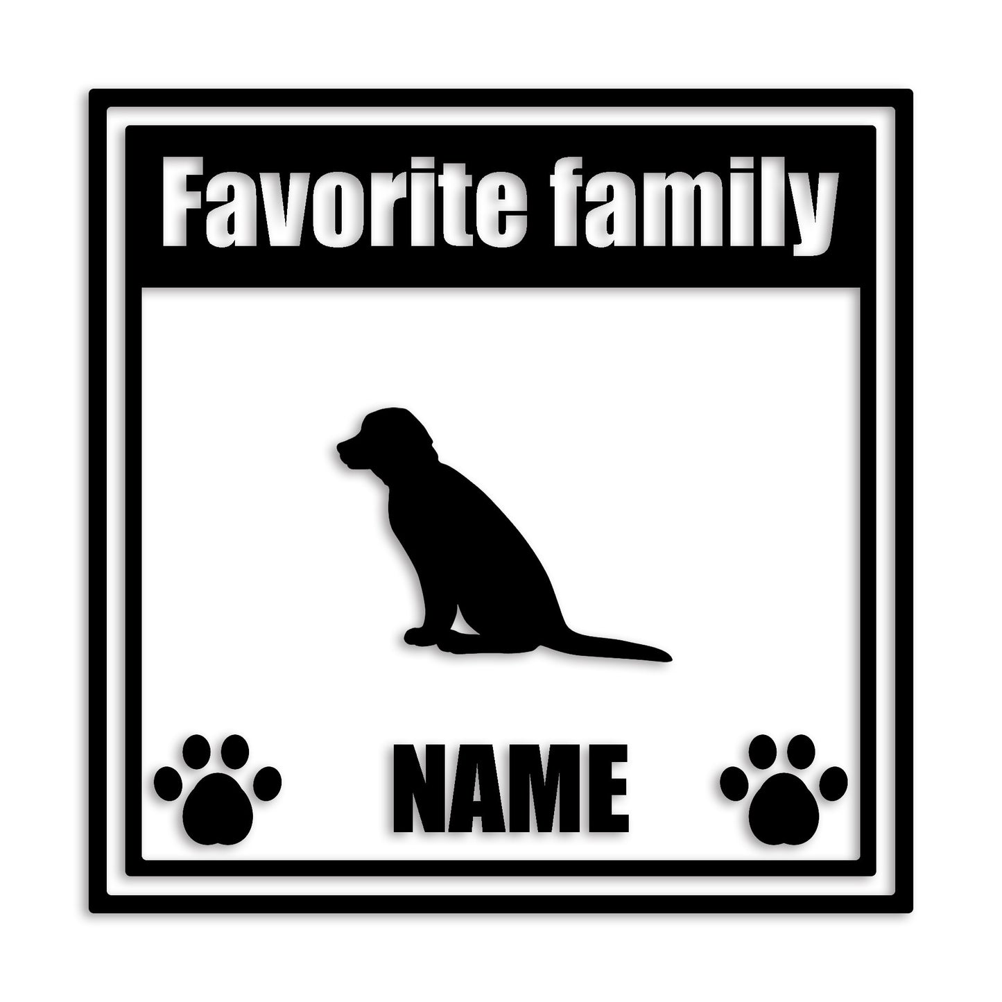 ラブラドールレトリバー 文字入れ可能 ペット 犬 カッティング ステッカー (st-138-115)