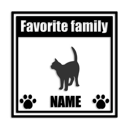 トンキニーズ 文字入れ可能 ペット 猫 カッティング ステッカー (st-138-161)