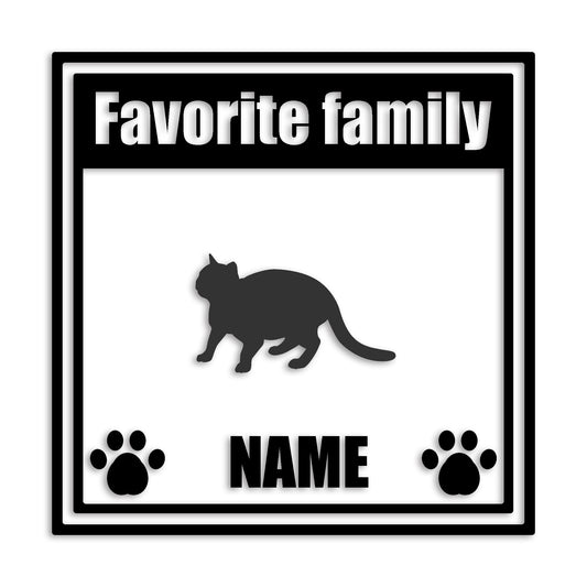 バーミーズ 文字入れ可能 ペット 猫 カッティング ステッカー (st-138-165)