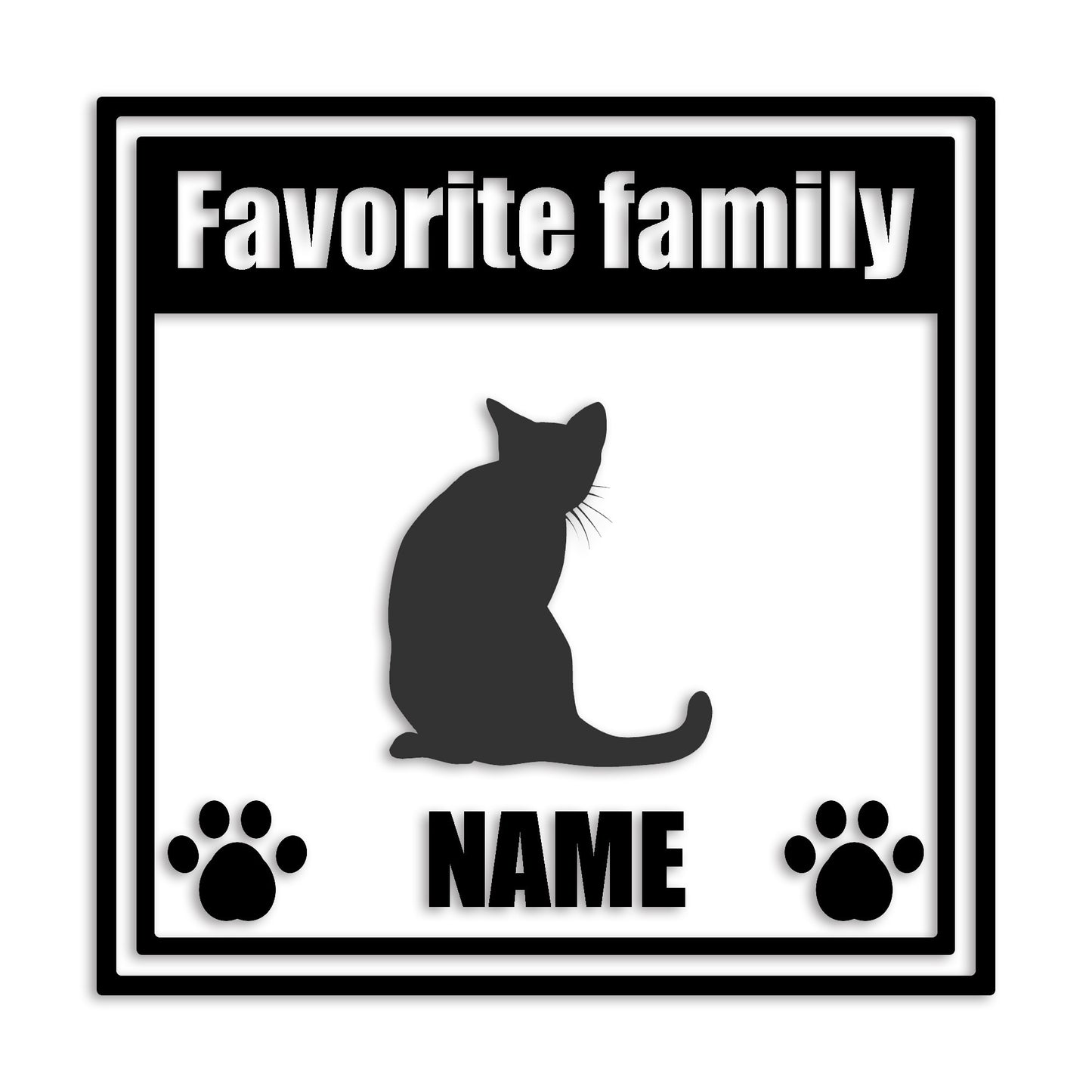 ロシアンブルー 文字入れ可能 ペット 猫 カッティング ステッカー (st-138-177)