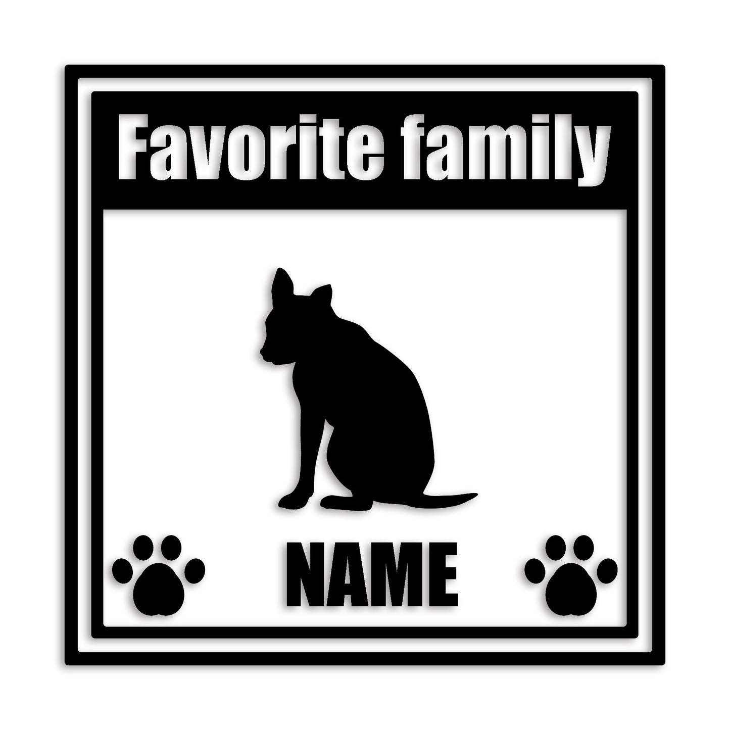 ブルテリア 文字入れ可能 ペット 犬 カッティング ステッカー (st-138-86)