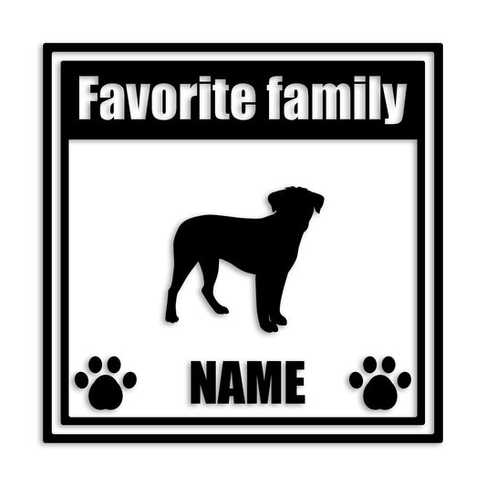 ボーダーテリア 文字入れ可能 ペット 犬 カッティング ステッカー (st-138-95)