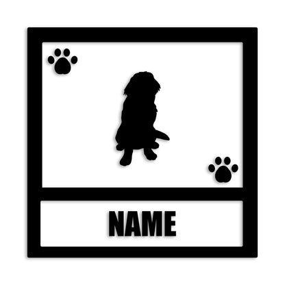 ラブラドールレトリバー 文字入れ可能 ペット 犬 カッティング ステッカー (st-139-116)