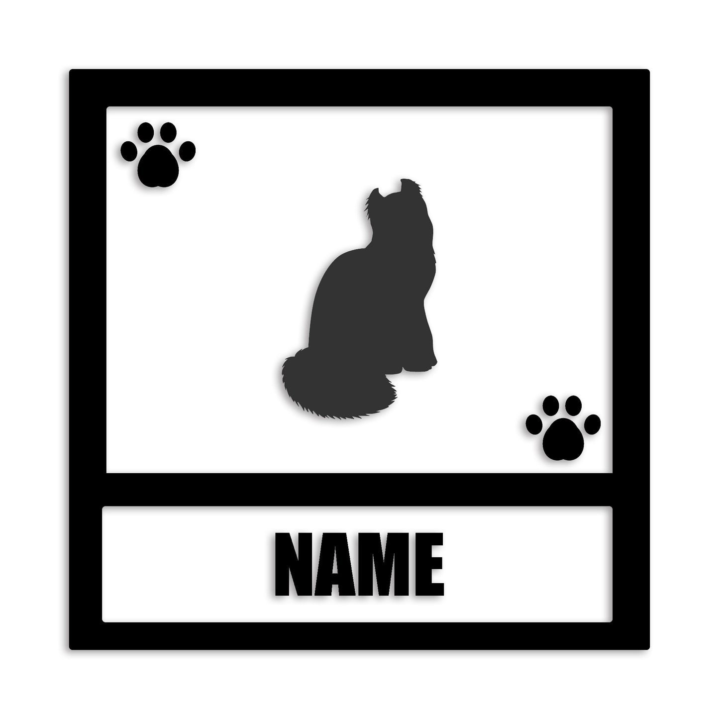 アメリカンカール 文字入れ可能 ペット 猫 カッティング ステッカー (st-139-134)