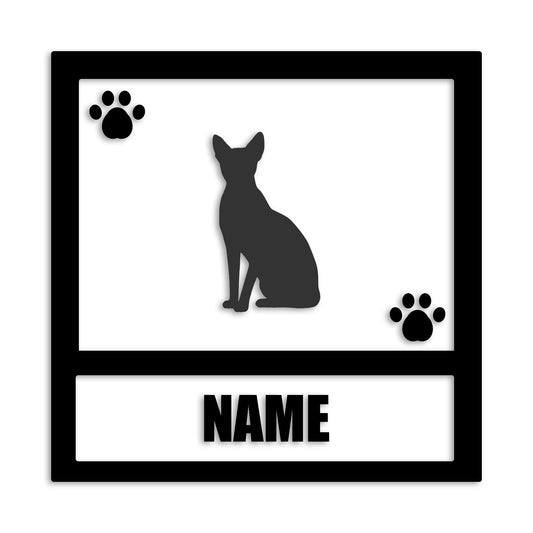 スフィンクス 文字入れ可能 ペット 猫 カッティング ステッカー (st-139-155)