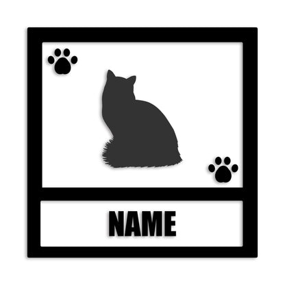 ラグドール 文字入れ可能 ペット 猫 カッティング ステッカー (st-139-175)