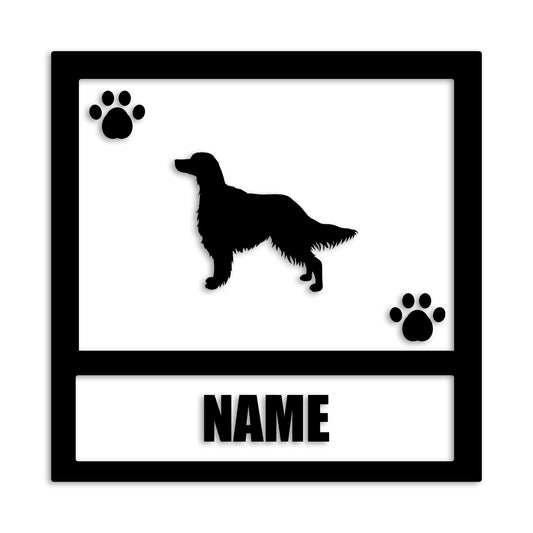 アイリッシュセッター 文字入れ可能 ペット 犬 カッティング ステッカー (st-139-2)