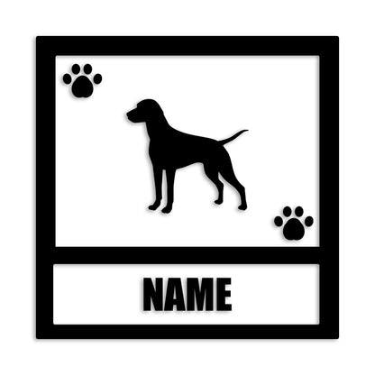 ダルメシアン 文字入れ可能 ペット 犬 カッティング ステッカー (st-139-45)