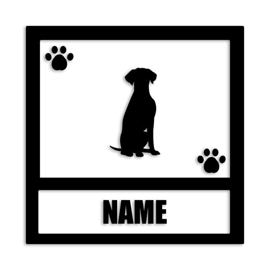 ダルメシアン 文字入れ可能 ペット 犬 カッティング ステッカー (st-139-46)