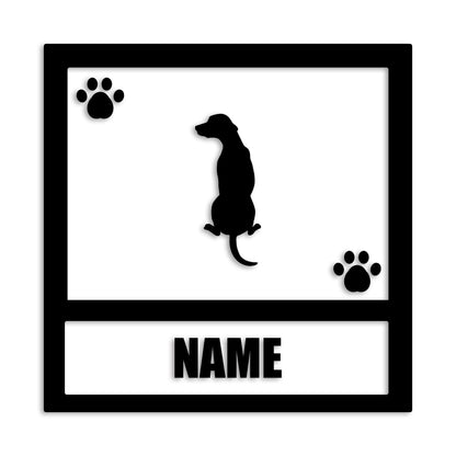 ダルメシアン 文字入れ可能 ペット 犬 カッティング ステッカー (st-139-47)