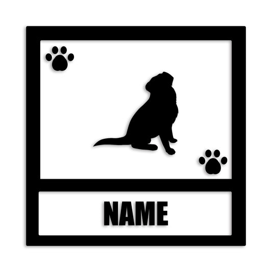 バーニーズマウンテンド 文字入れ可能 ペット 犬 カッティング ステッカー (st-139-64)