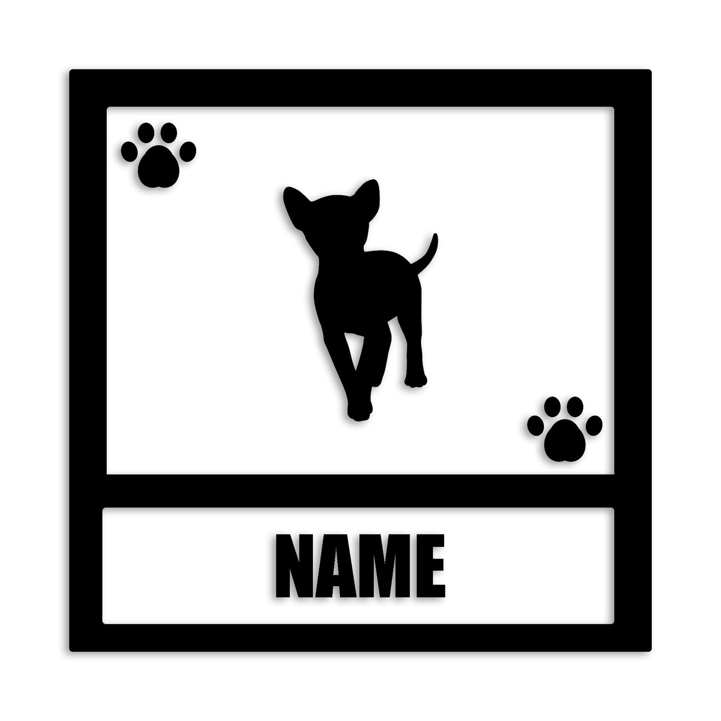 バセンジー 文字入れ可能 ペット 犬 カッティング ステッカー (st-139-71)