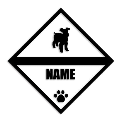 ミニチュアシュナウザー 文字入れ可能 ペット 犬 カッティング ステッカー (st-140-108)