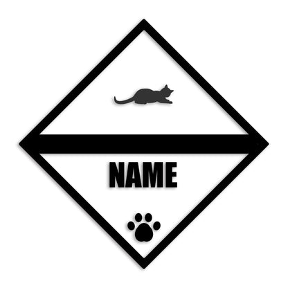 アビシニアン 文字入れ可能 ペット 猫 カッティング ステッカー (st-140-132)