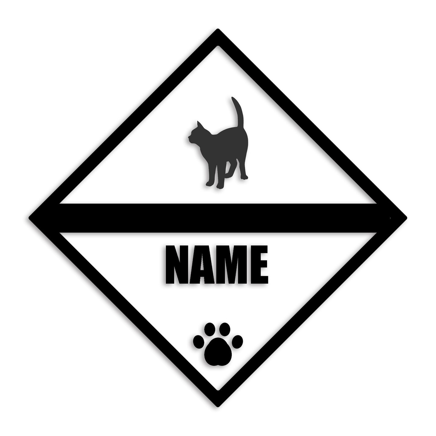 トンキニーズ 文字入れ可能 ペット 猫 カッティング ステッカー (st-140-161)