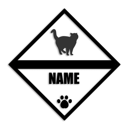 ブリティッシュショートヘア 文字入れ可能 ペット 猫 カッティング ステッカー (st-140-167)