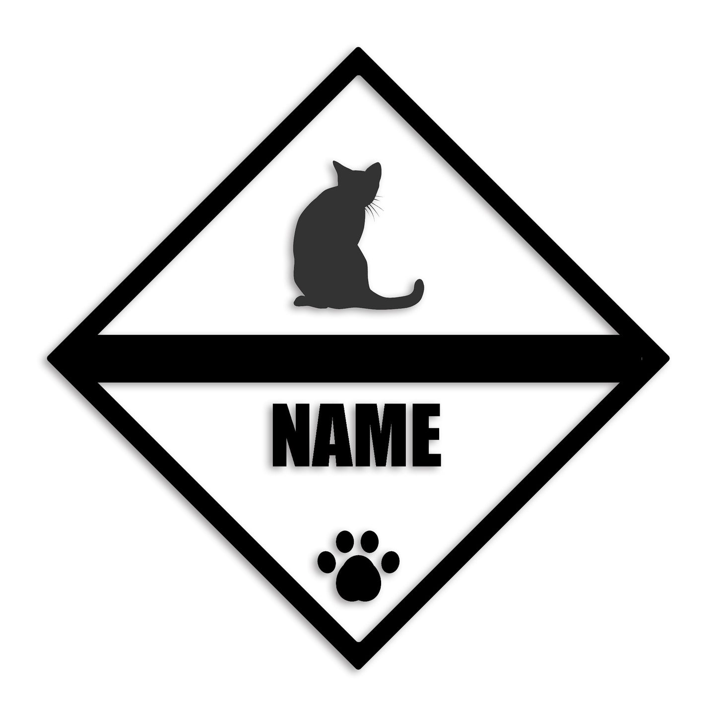 ロシアンブルー 文字入れ可能 ペット 猫 カッティング ステッカー (st-140-177)