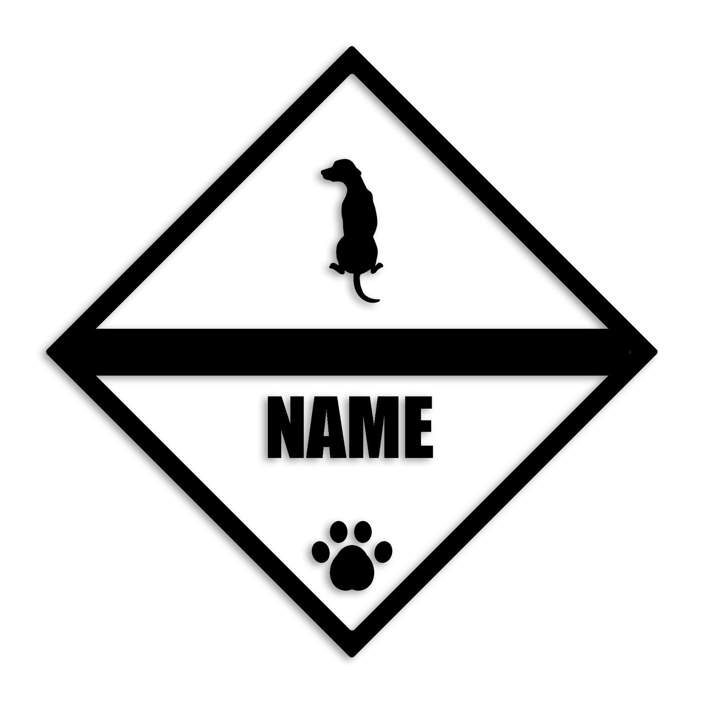 ダルメシアン 文字入れ可能 ペット 犬 カッティング ステッカー (st-140-47)