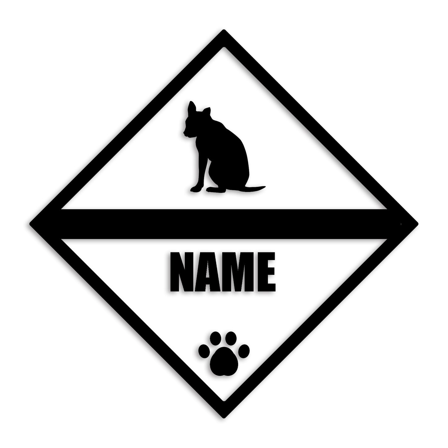 ブルテリア 文字入れ可能 ペット 犬 カッティング ステッカー (st-140-86)