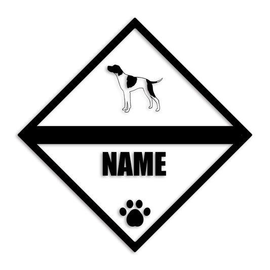 ポインター 文字入れ可能 ペット 犬 カッティング ステッカー (st-140-93)