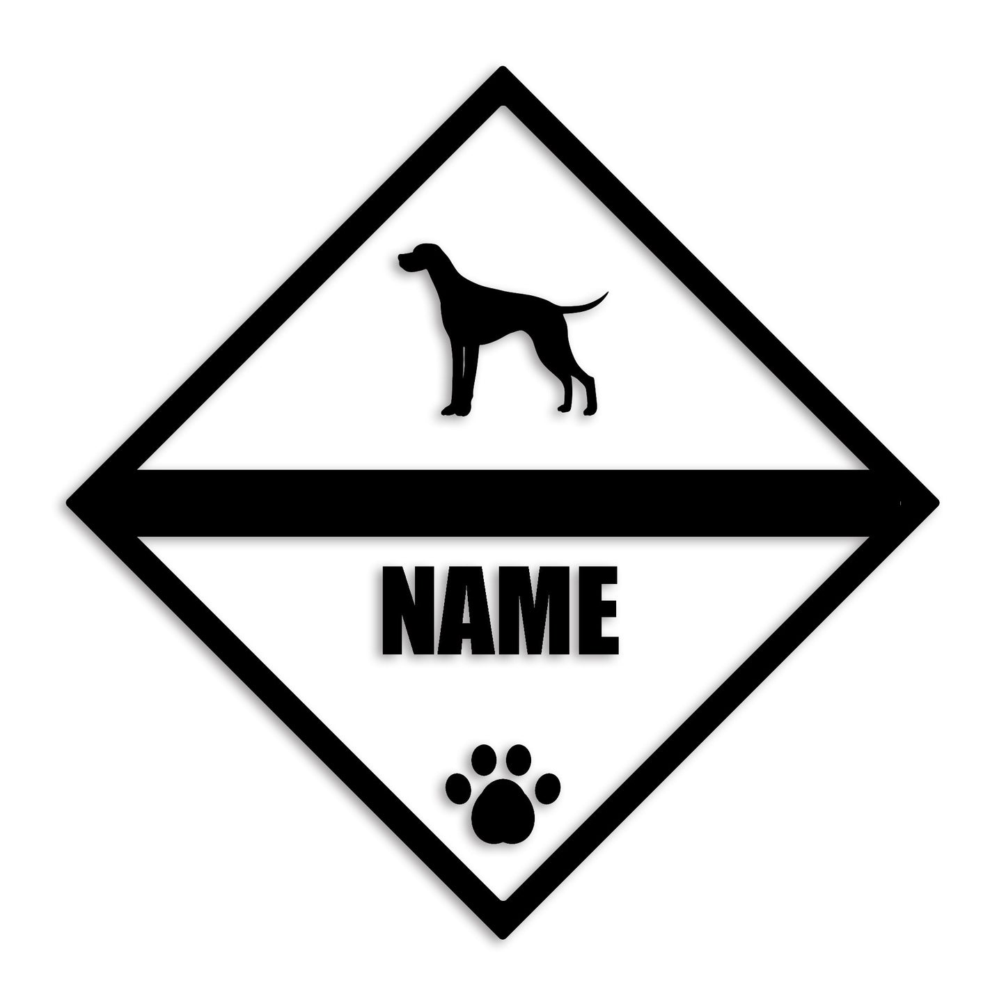 ポインター 文字入れ可能 ペット 犬 カッティング ステッカー (st-140-94)