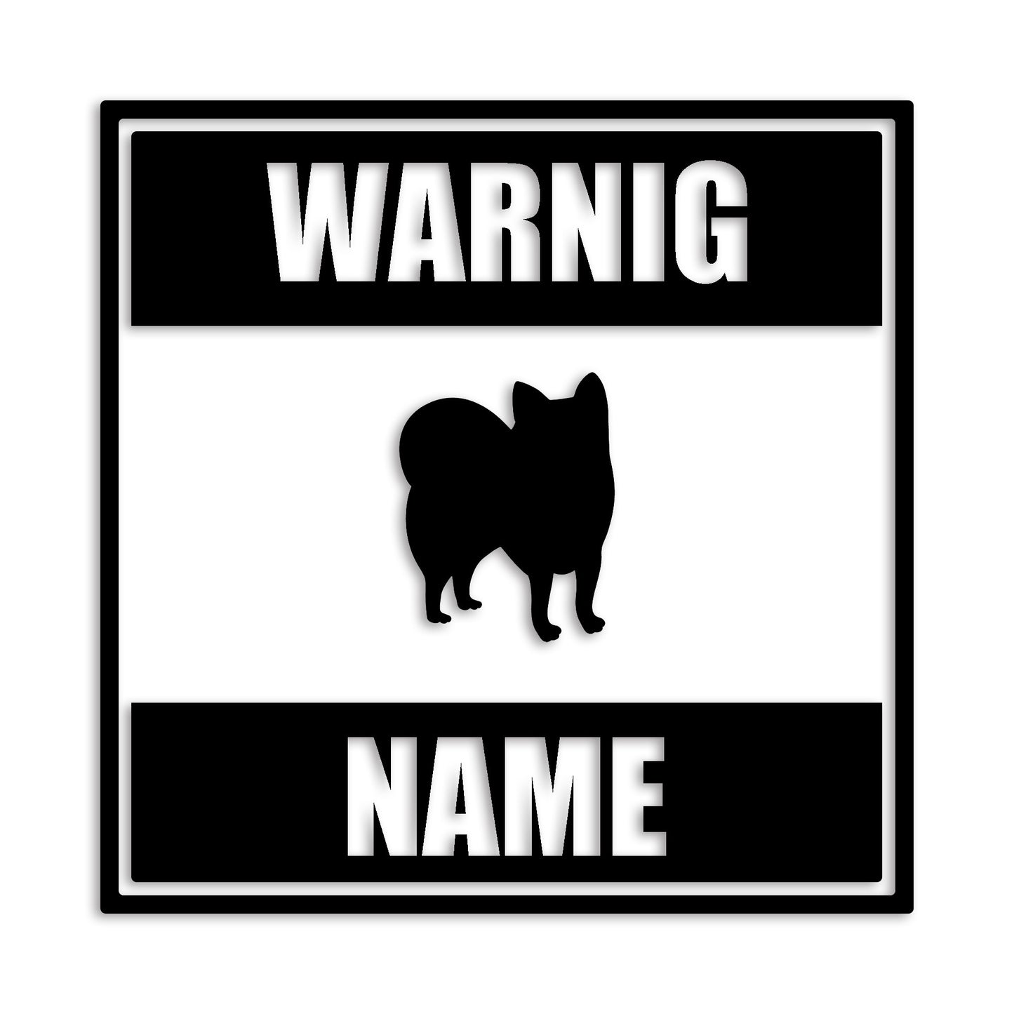 ポメラニアン 文字入れ可能 ペット 犬 カッティング ステッカー (st-141-100)