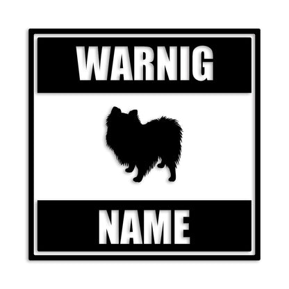 ポメラニアン 文字入れ可能 ペット 犬 カッティング ステッカー (st-141-101)
