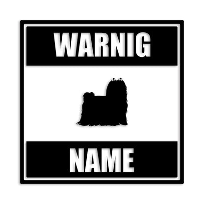 マルチーズ 文字入れ可能 ペット 犬 カッティング ステッカー (st-141-104)