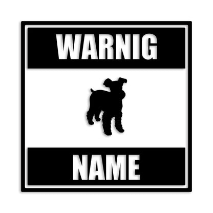 ミニチュアシュナウザー 文字入れ可能 ペット 犬 カッティング ステッカー (st-141-108)