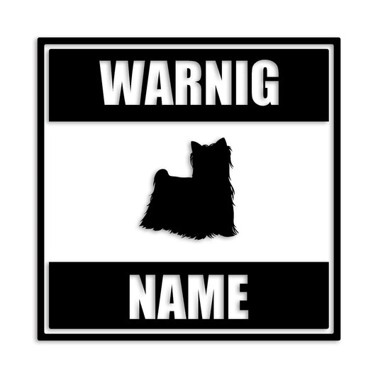 ヨークシャーテリア 文字入れ可能 ペット 犬 カッティング ステッカー (st-141-111)