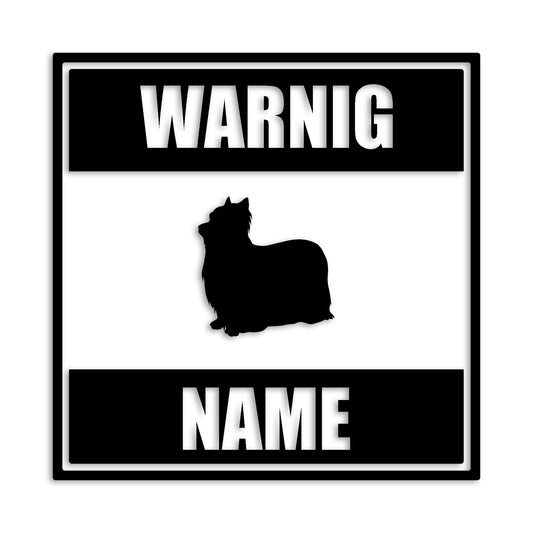 ヨークシャーテリア 文字入れ可能 ペット 犬 カッティング ステッカー (st-141-113)