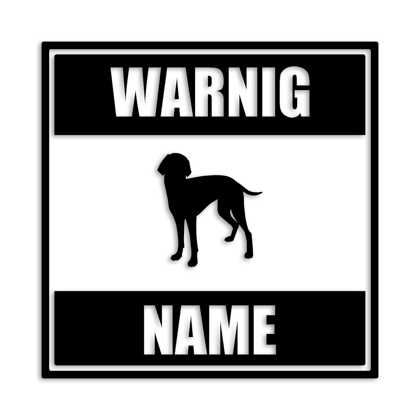 ワイマラナー 文字入れ可能 ペット 犬 カッティング ステッカー (st-141-117)