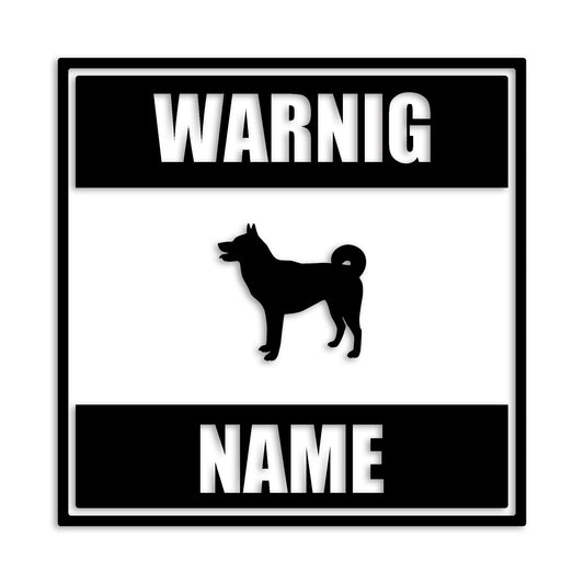 甲斐犬 文字入れ可能 ペット 犬 カッティング ステッカー (st-141-119)