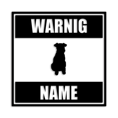 ウェルシュテリア 文字入れ可能 ペット 犬 カッティング ステッカー (st-141-12)