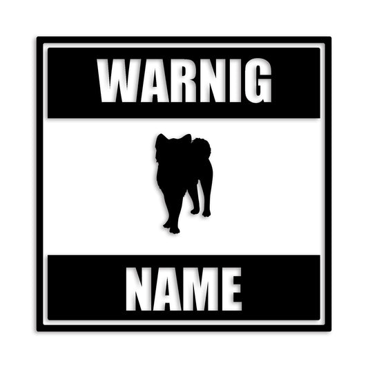 秋田犬 文字入れ可能 ペット 犬 カッティング ステッカー (st-141-127)