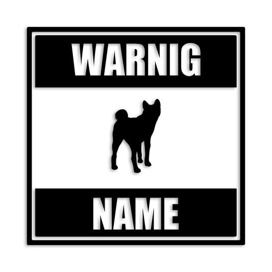 秋田犬 文字入れ可能 ペット 犬 カッティング ステッカー (st-141-128)