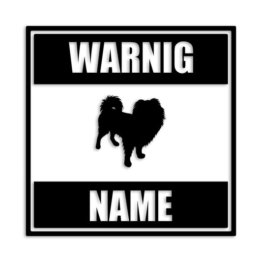 狆 ちん 文字入れ可能 ペット 犬 カッティング ステッカー (st-141-130)