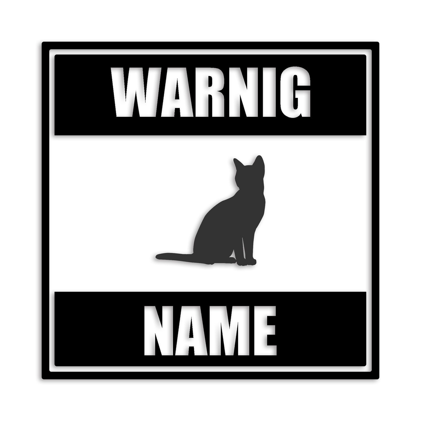 エジプシャンマウ 文字入れ可能 ペット 猫 カッティング ステッカー (st-141-140)