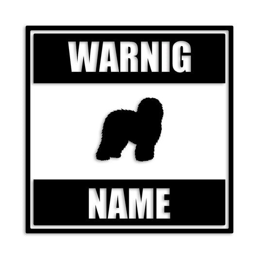 オールドイングリッシュ 文字入れ可能 ペット 犬 カッティング ステッカー (st-141-15)