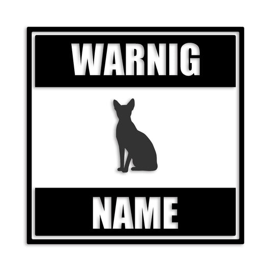 スフィンクス 文字入れ可能 ペット 猫 カッティング ステッカー (st-141-155)