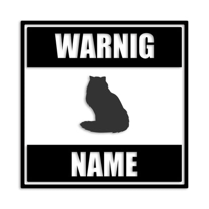 ペルシャ 文字入れ可能 ペット 猫 カッティング ステッカー (st-141-168)