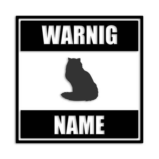 ペルシャ 文字入れ可能 ペット 猫 カッティング ステッカー (st-141-168)